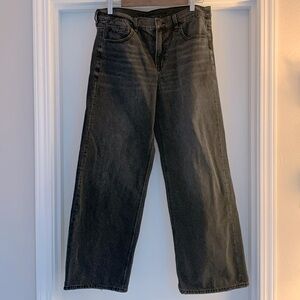 American Eagle Strigid Stopepipe black-wash jeans